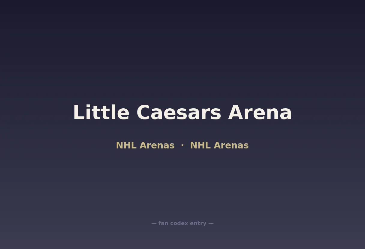 Little Caesars Arena