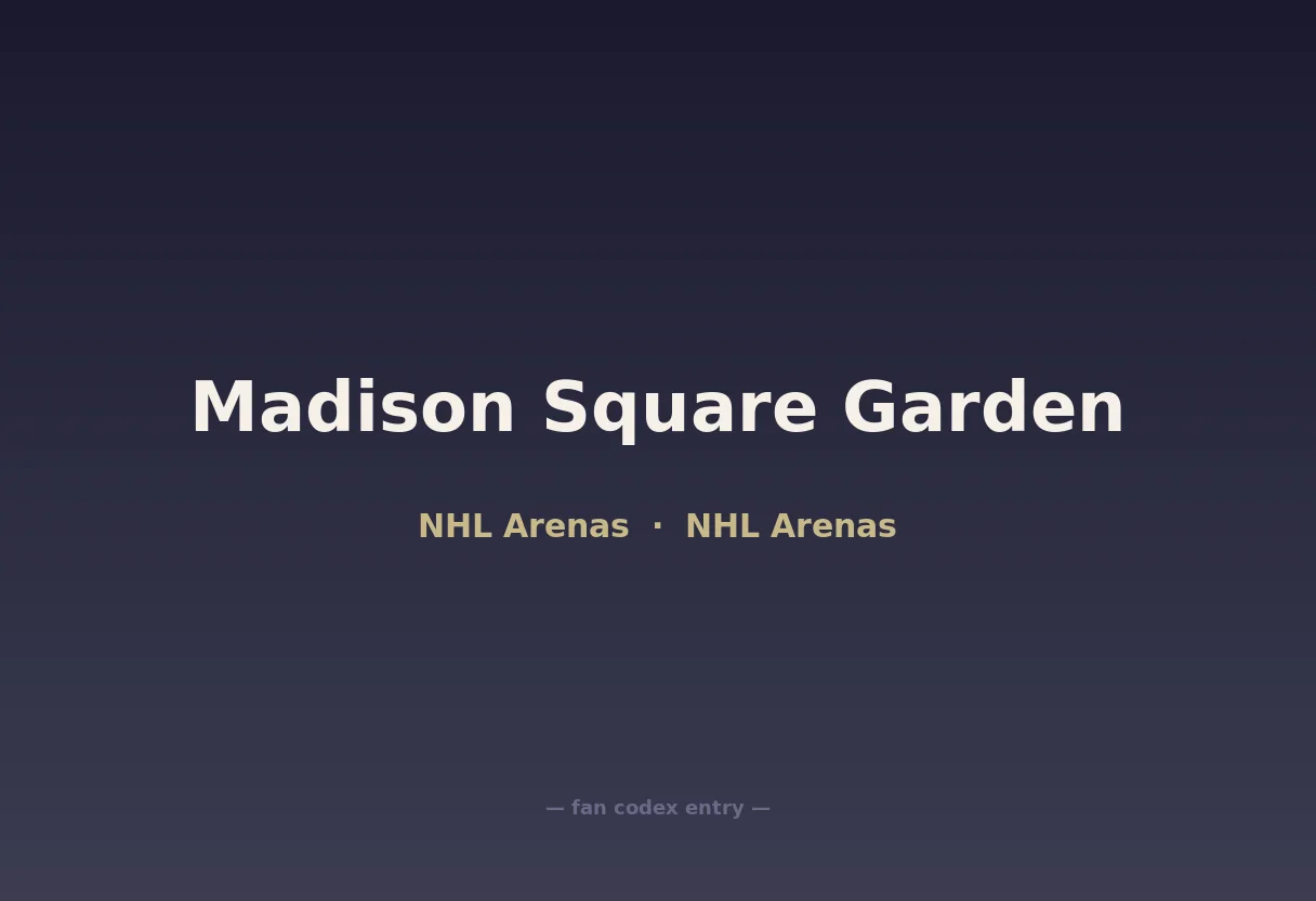 Madison Square Garden