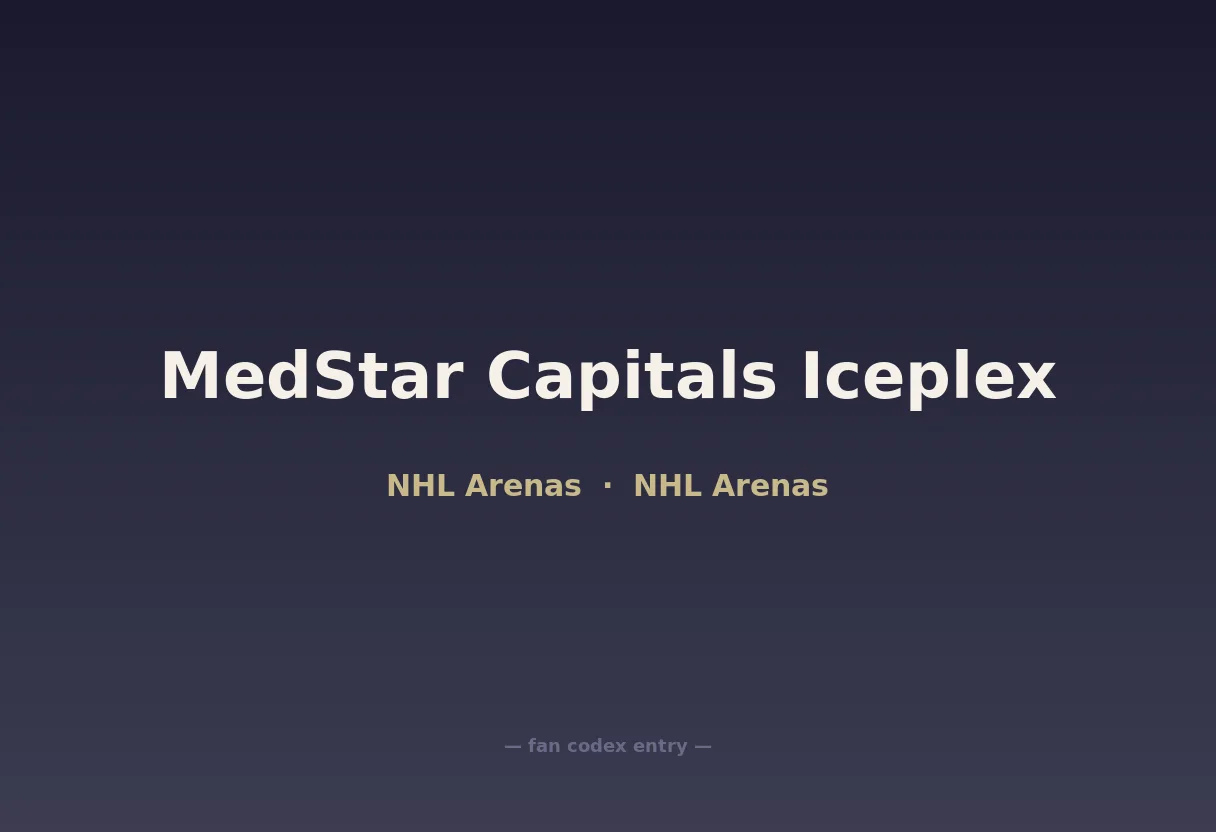 MedStar Capitals Iceplex