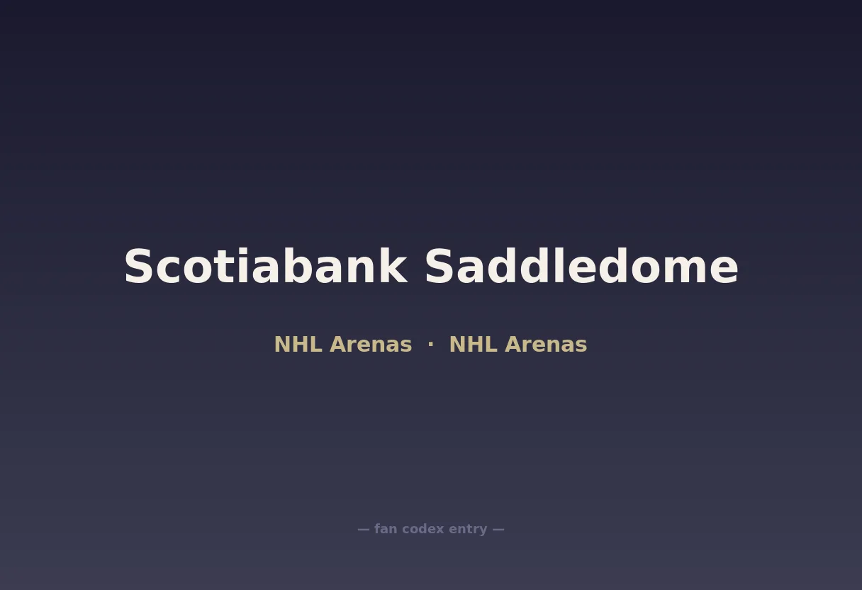 Scotiabank Saddledome