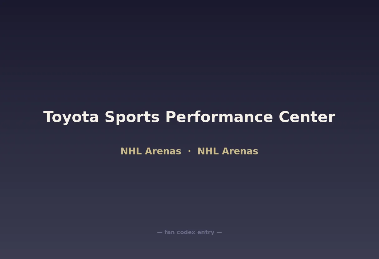 Toyota Sports Performance Center