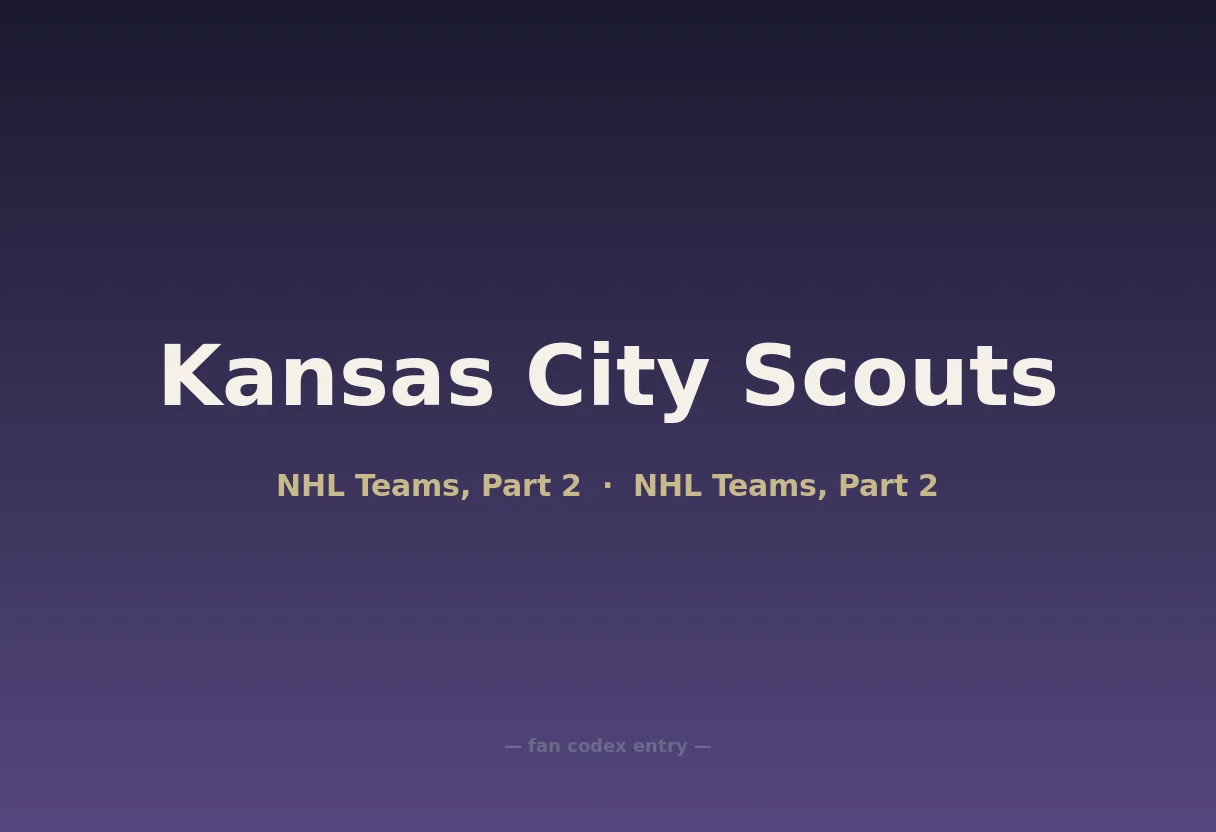 Kansas City Scouts