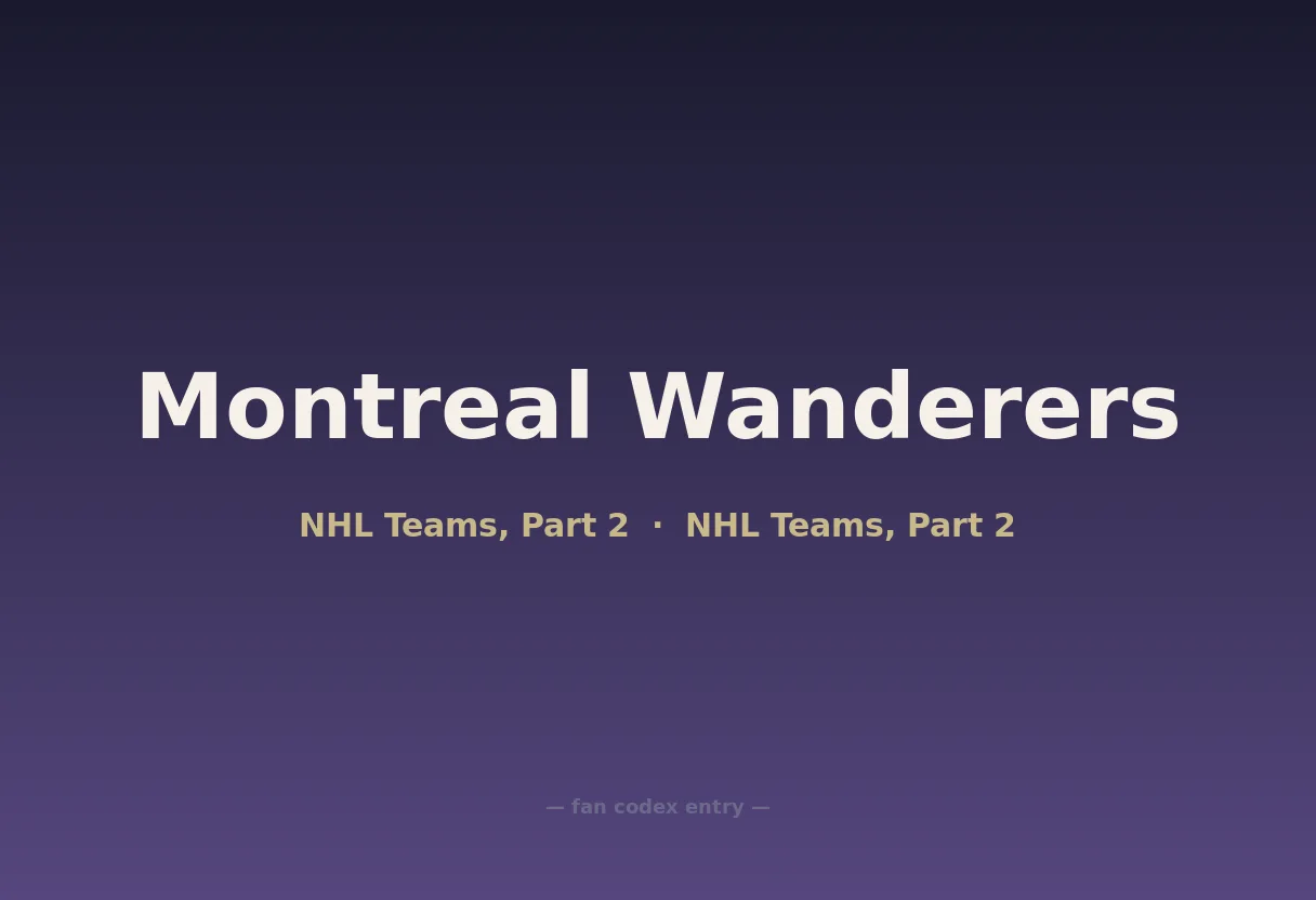 Montreal Wanderers
