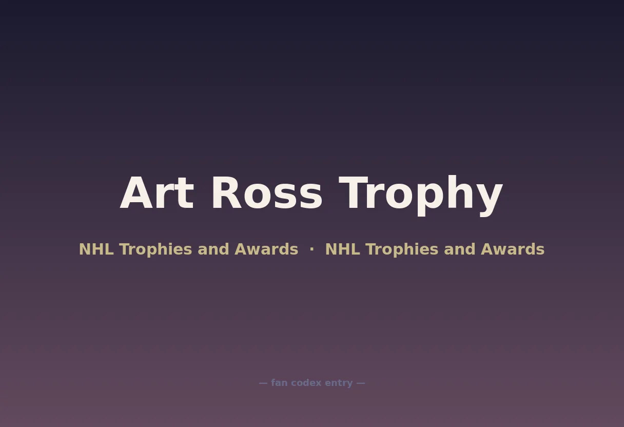 Art Ross Trophy