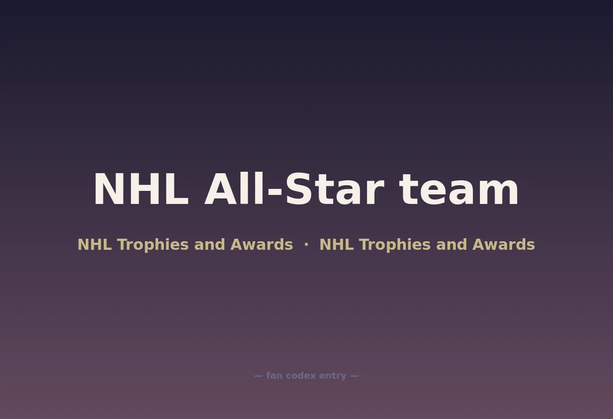 NHL All-Star team