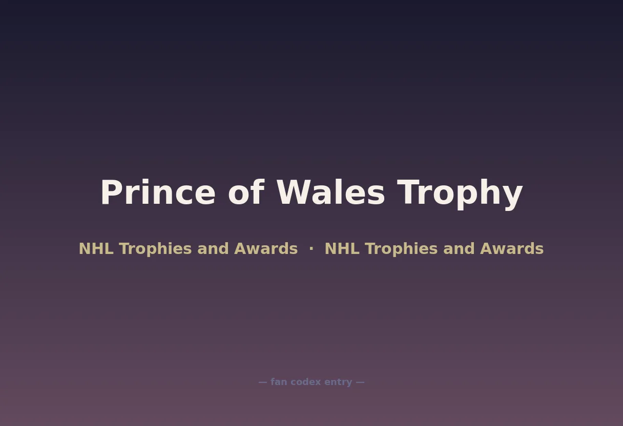 Prince of Wales Trophy
