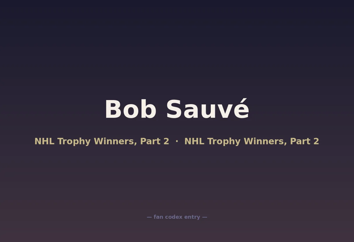 Bob Sauvé