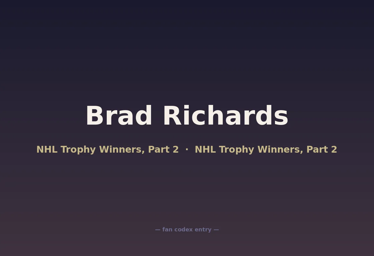 Brad Richards
