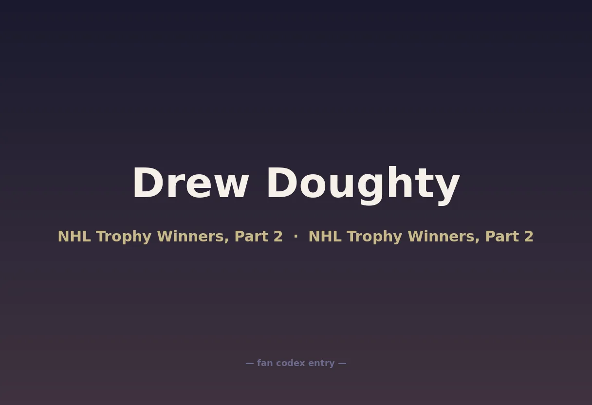 Drew Doughty