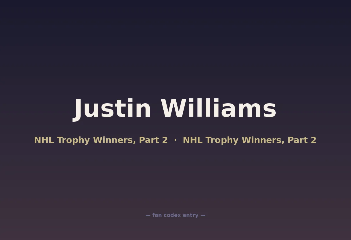 Justin Williams