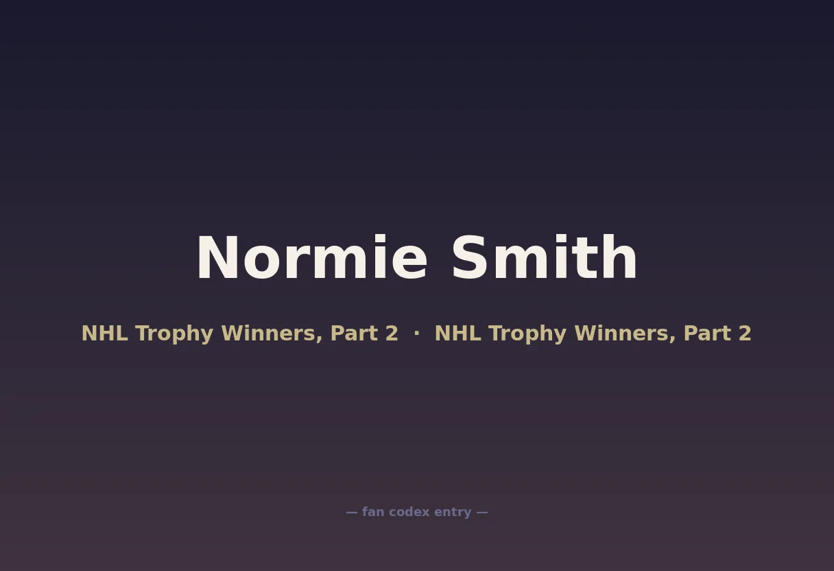 Normie Smith