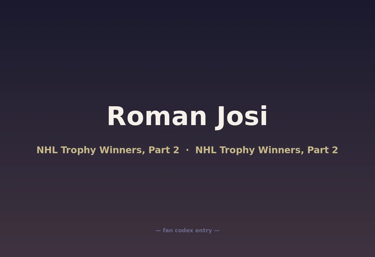 Roman Josi