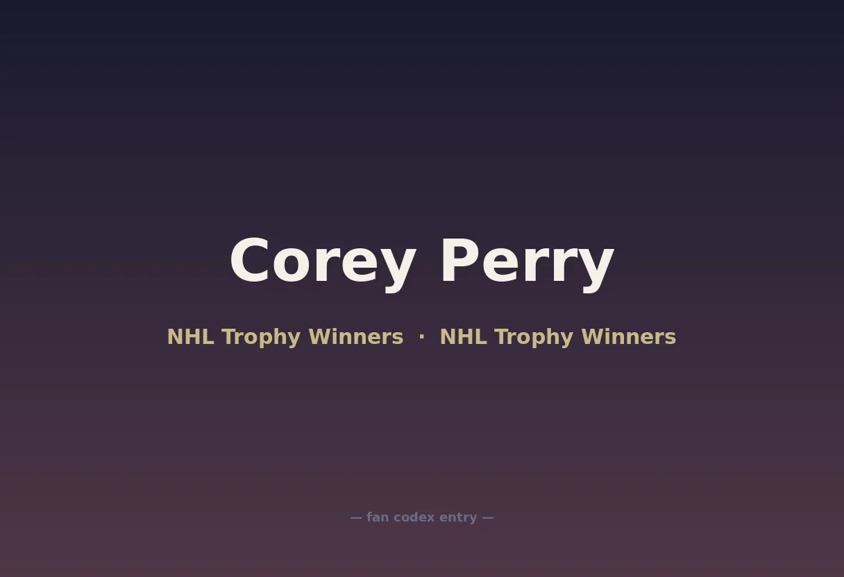 Corey Perry