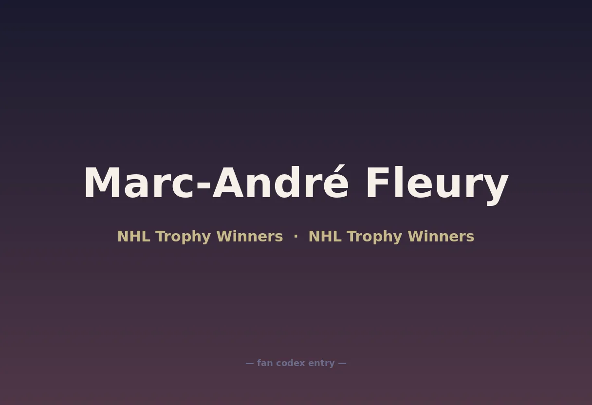 Marc-André Fleury