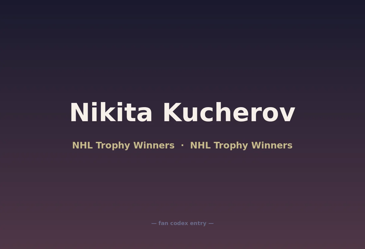 Nikita Kucherov