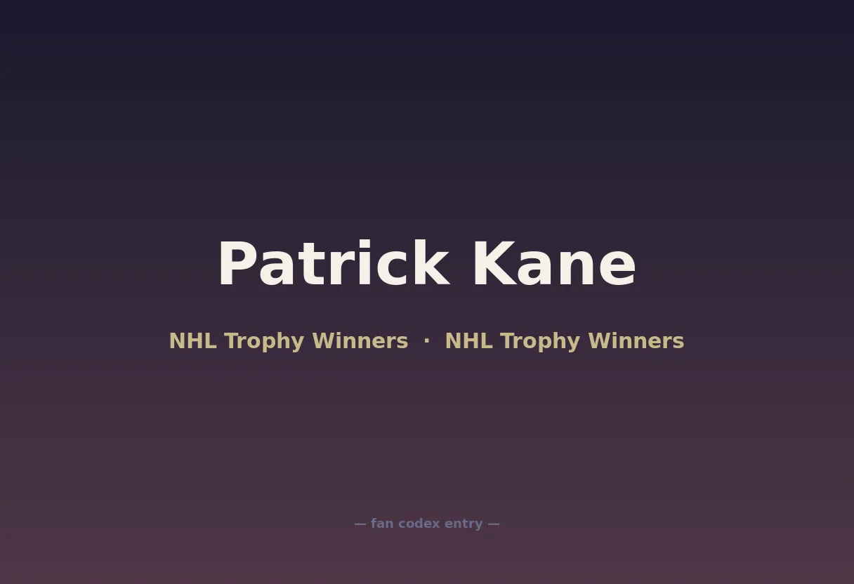 Patrick Kane