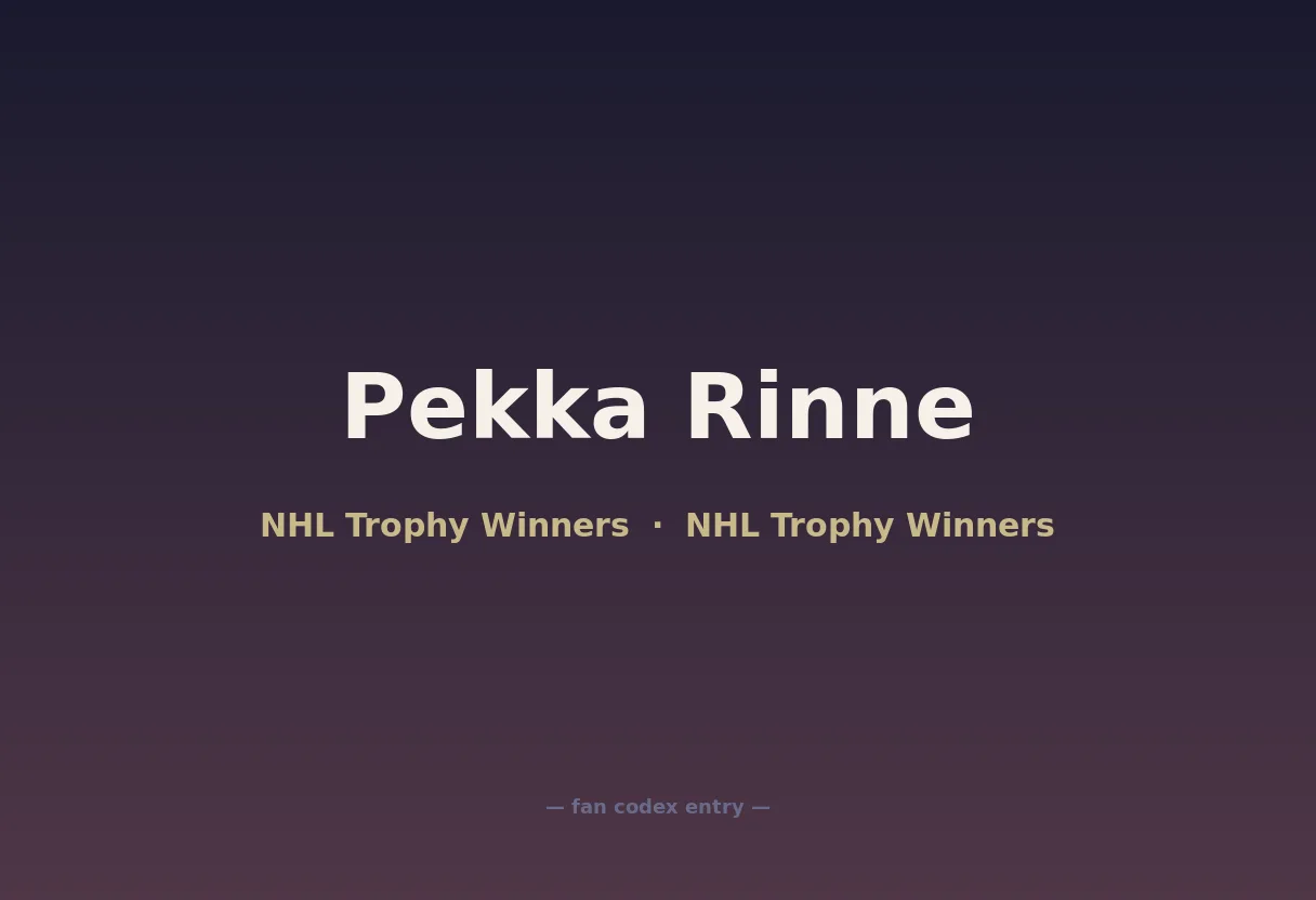 Pekka Rinne