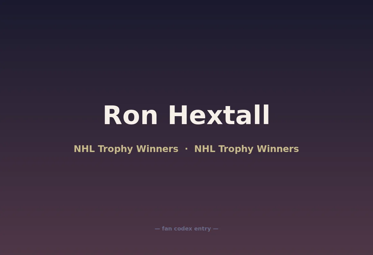 Ron Hextall