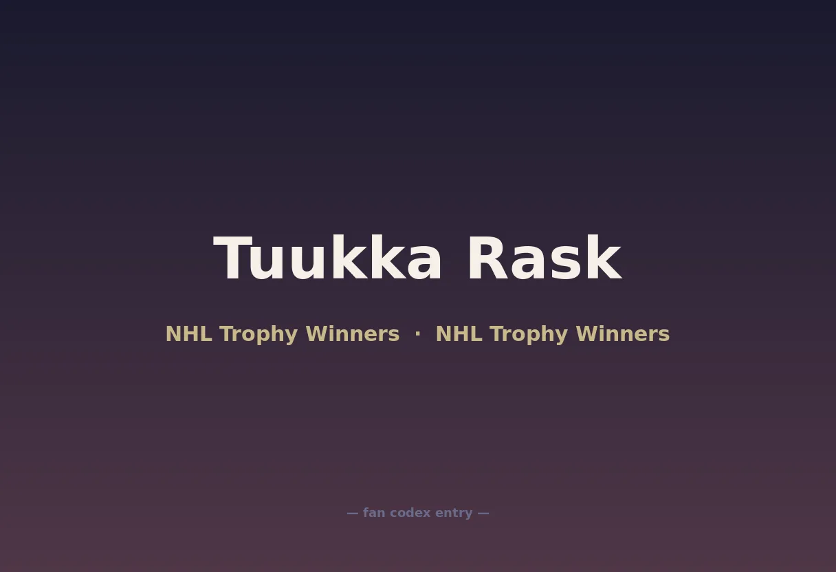 Tuukka Rask