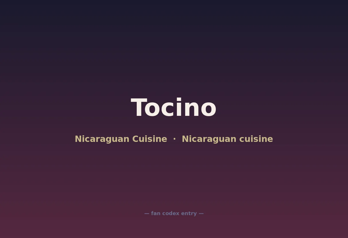 Tocino