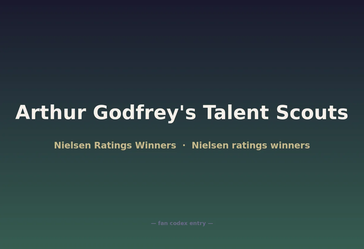 Arthur Godfrey's Talent Scouts