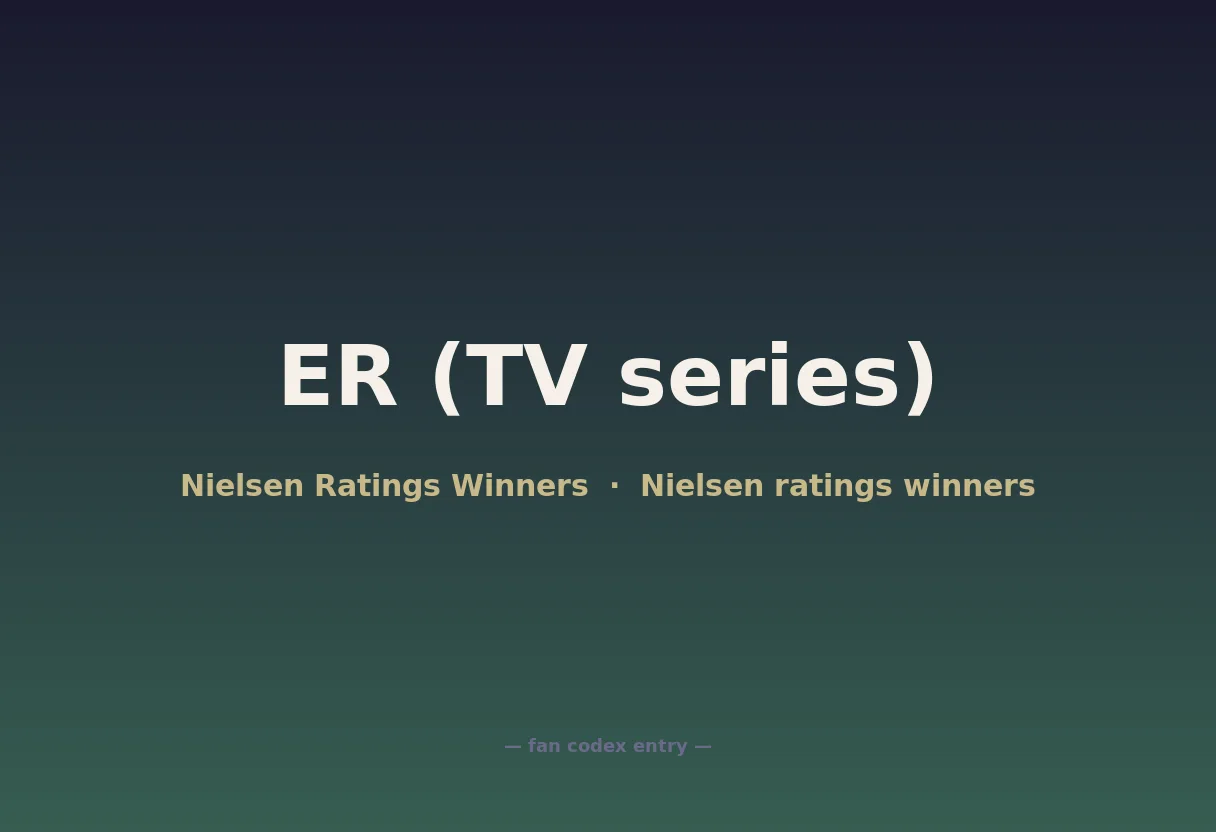 ER (TV series)