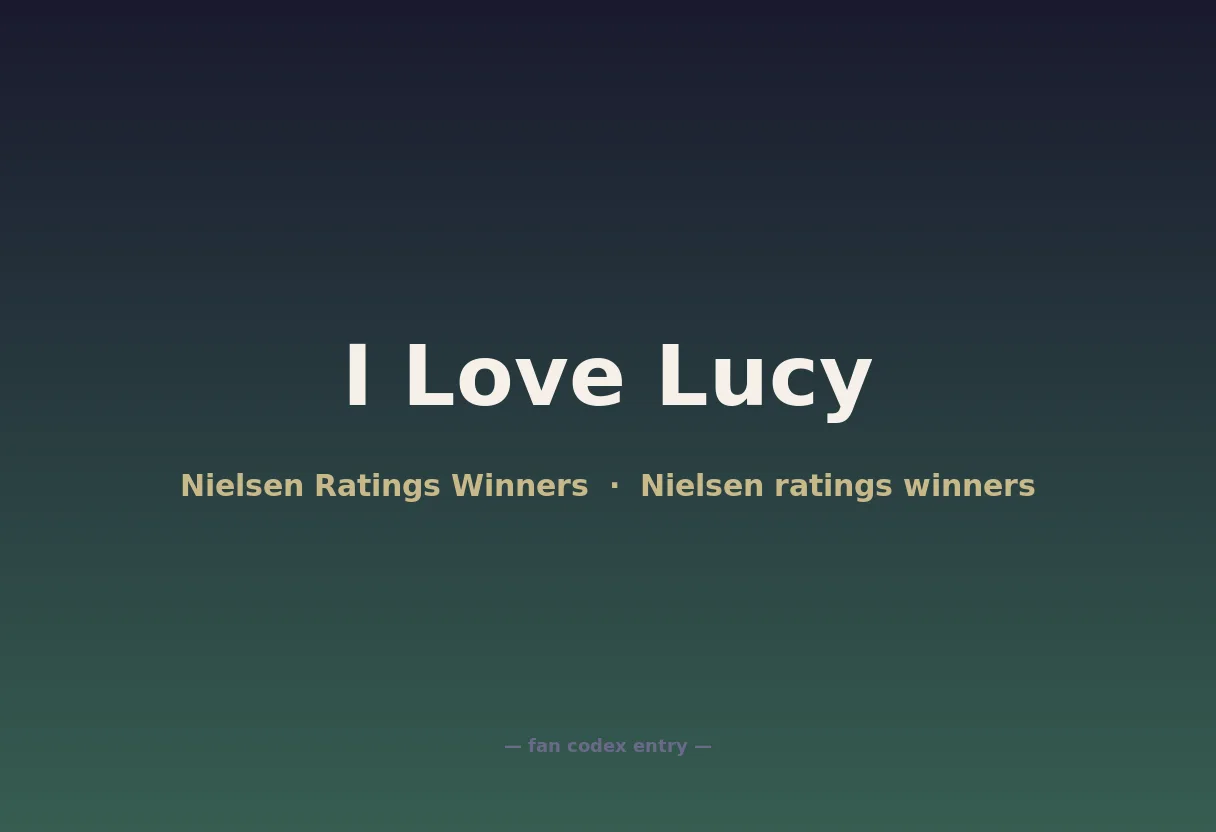 I Love Lucy