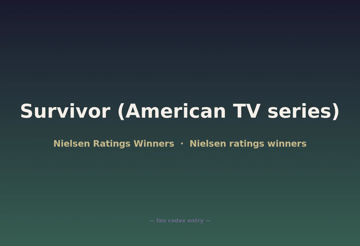 Survivor (American TV series)
