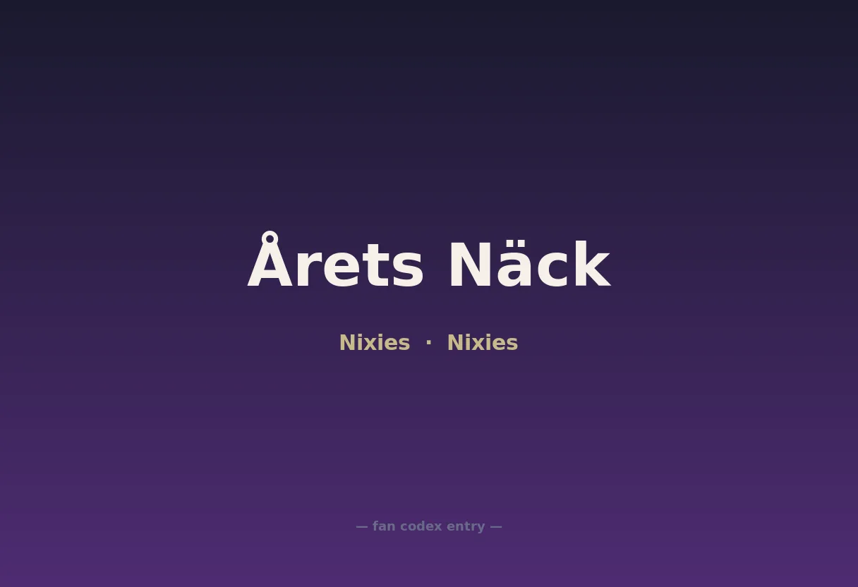 Årets Näck
