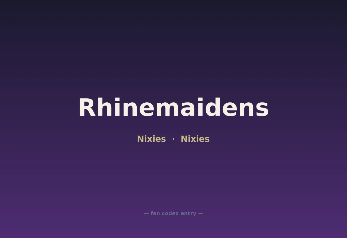 Rhinemaidens