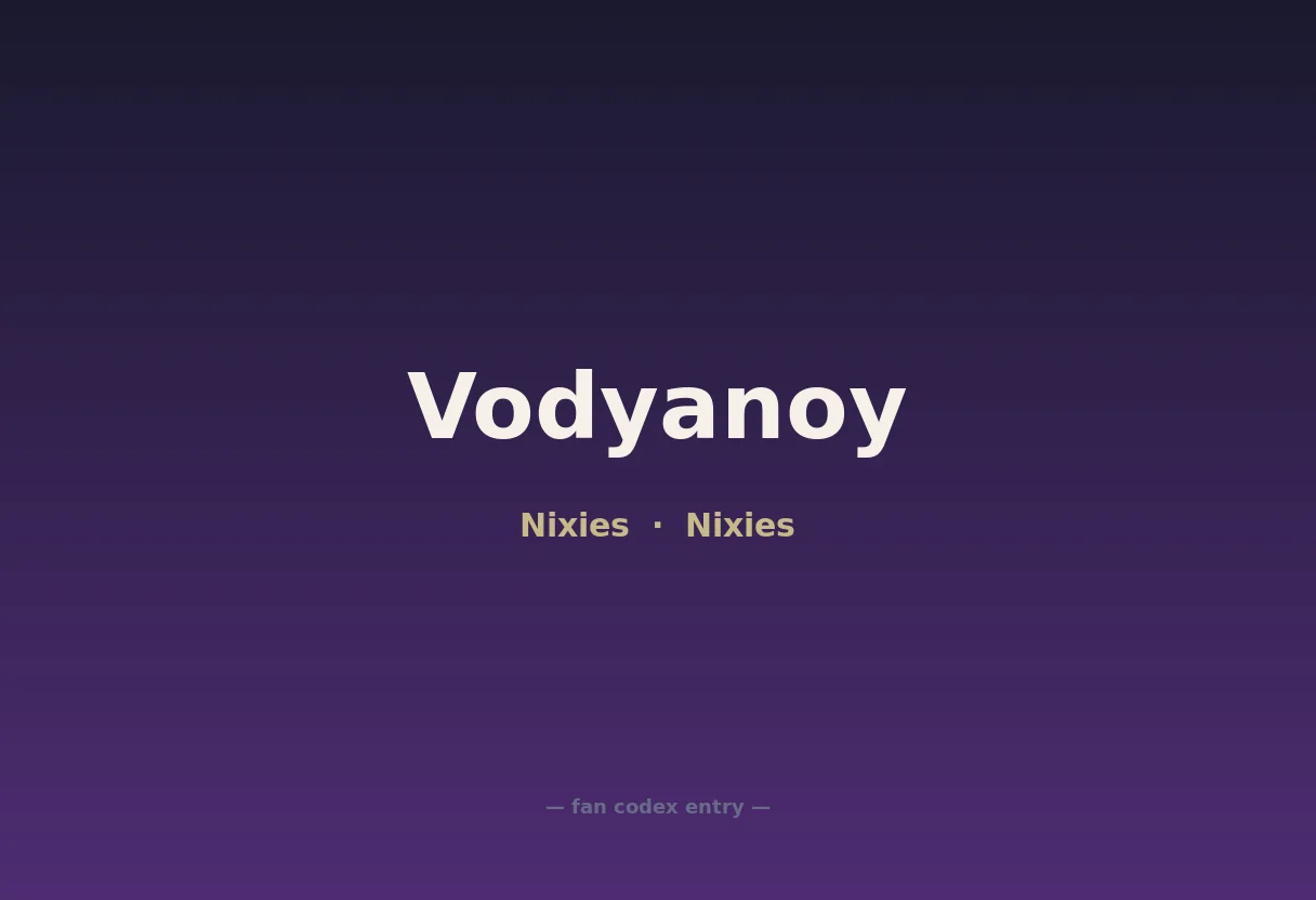 Vodyanoy