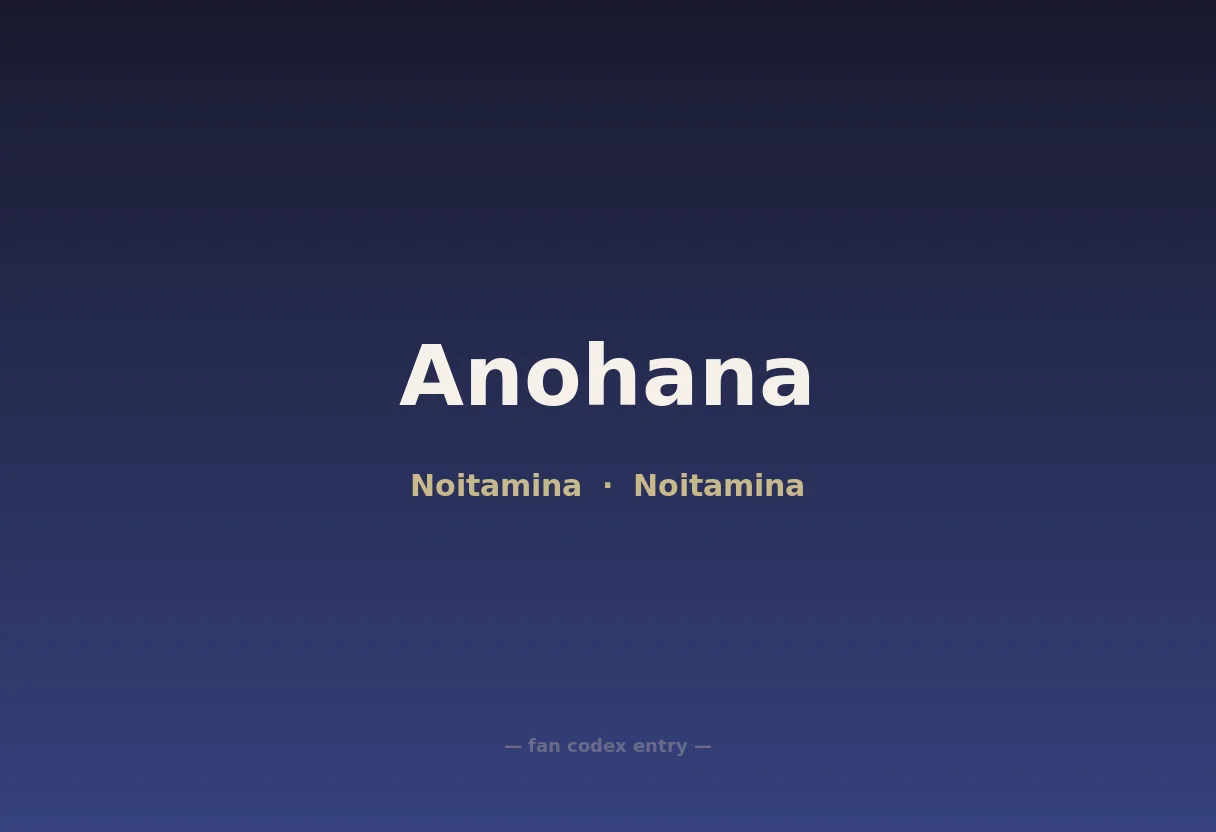 Anohana