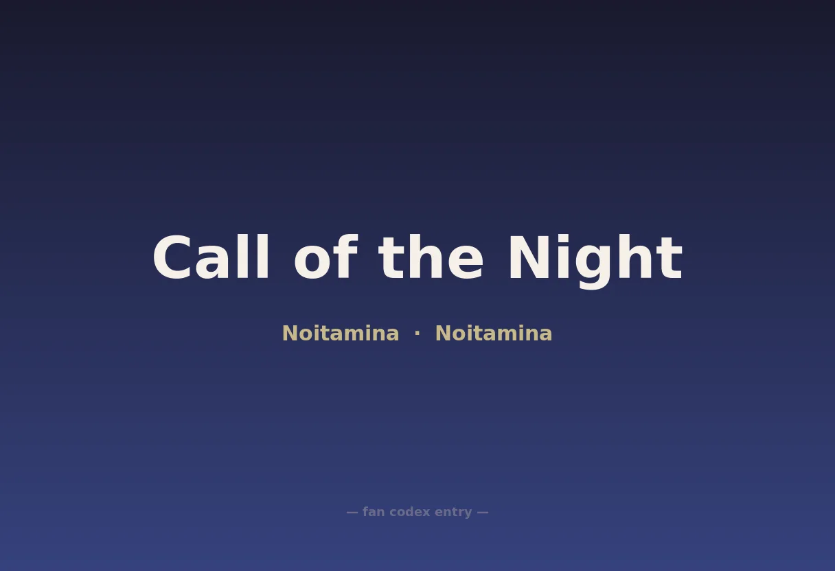 Call of the Night