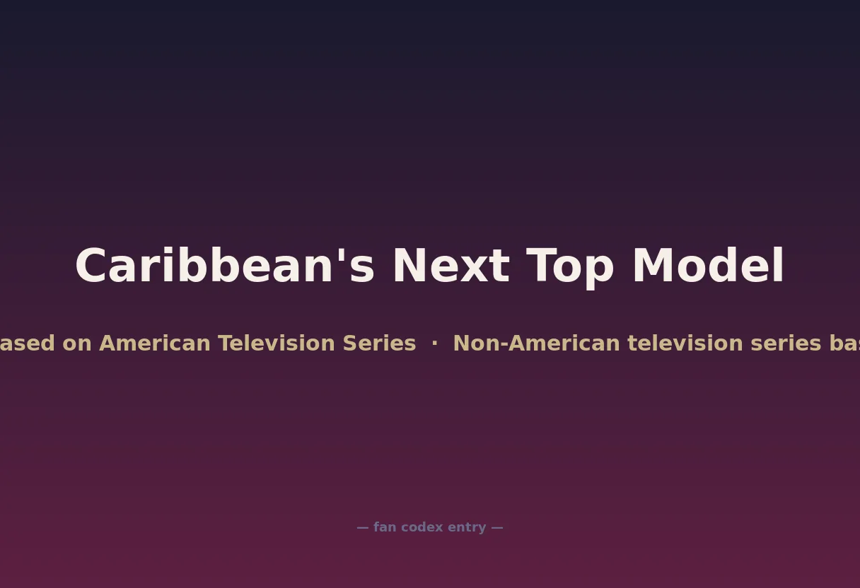 Caribbean's Next Top Model