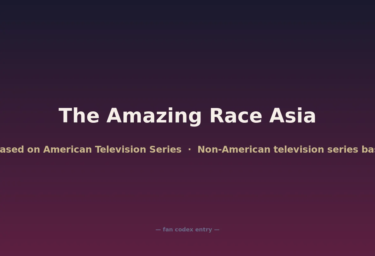The Amazing Race Asia