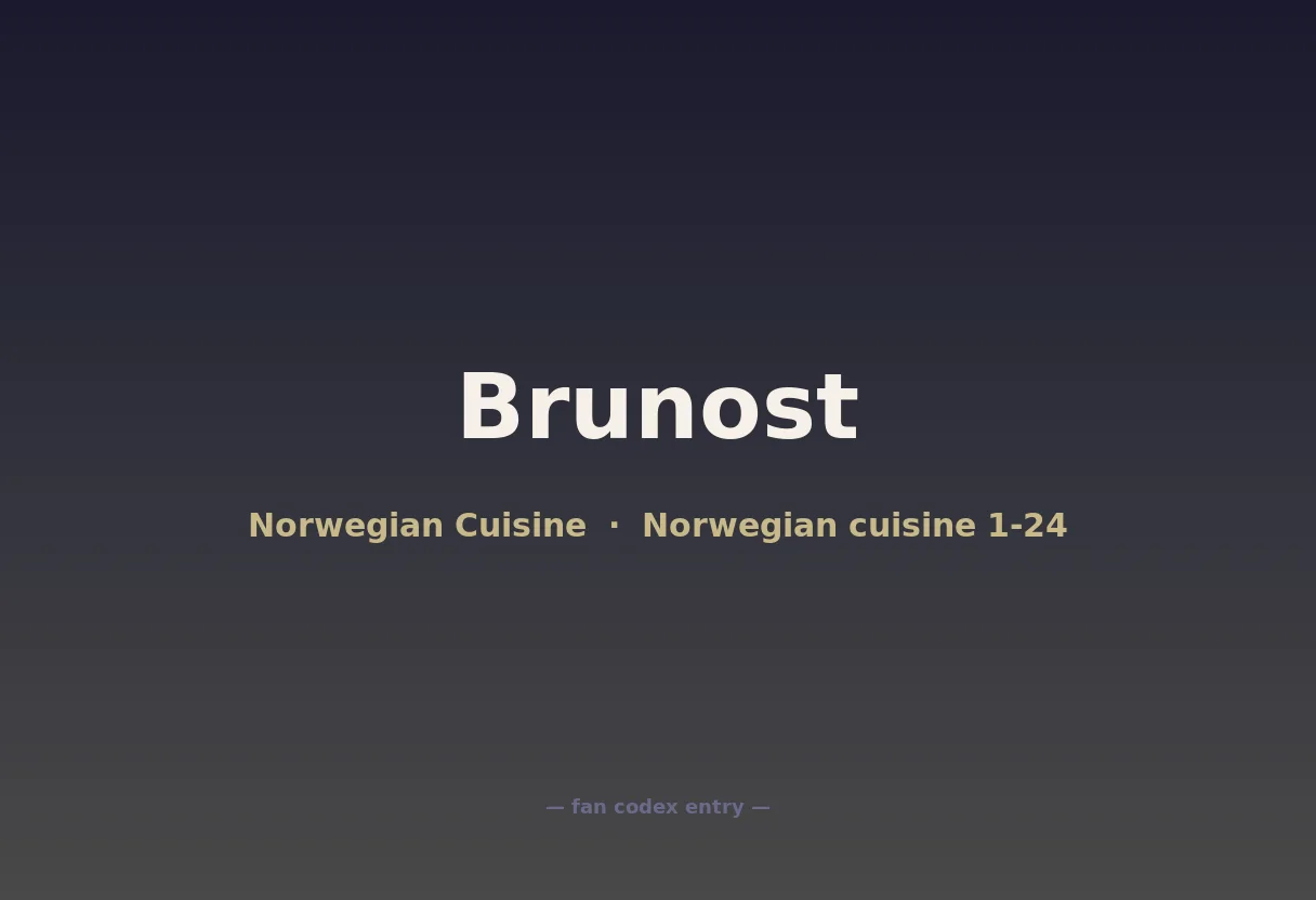 Brunost