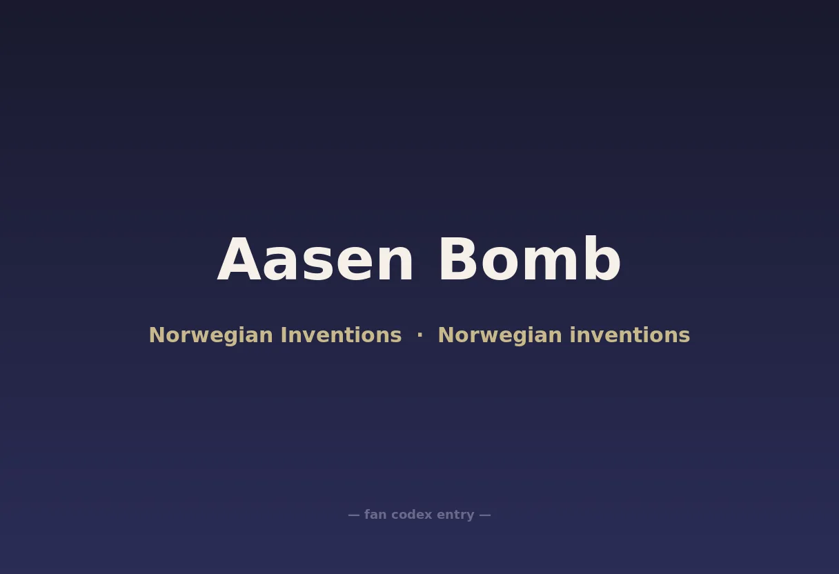 Aasen Bomb