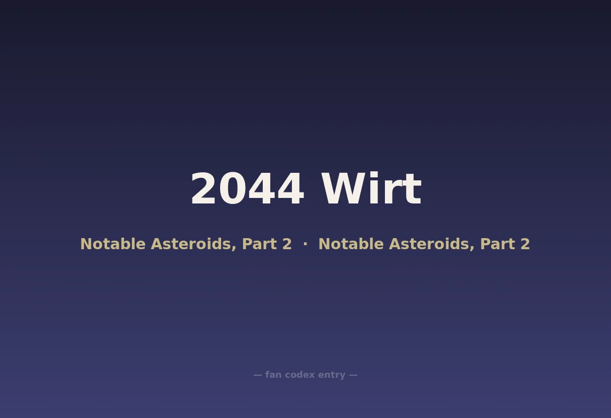 2044 Wirt