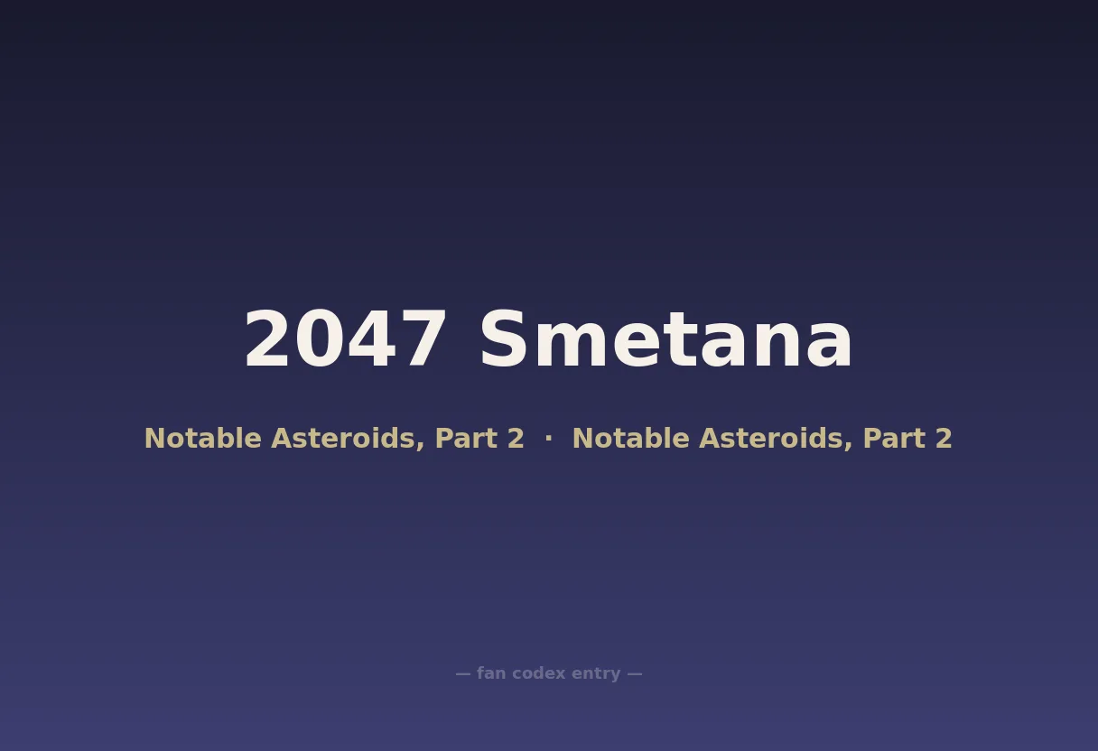 2047 Smetana