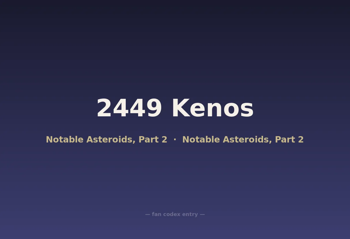 2449 Kenos