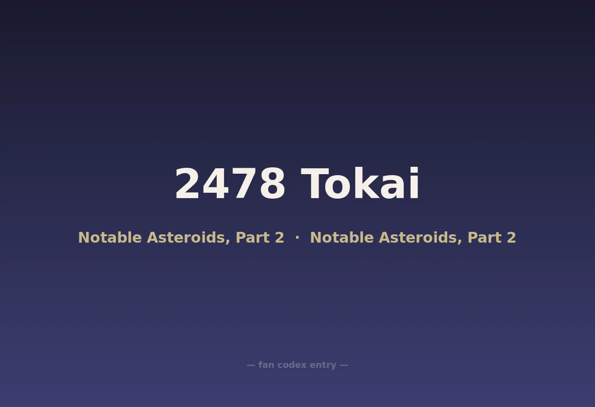 2478 Tokai