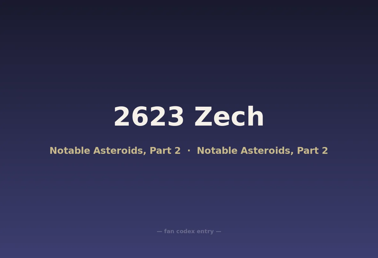 2623 Zech