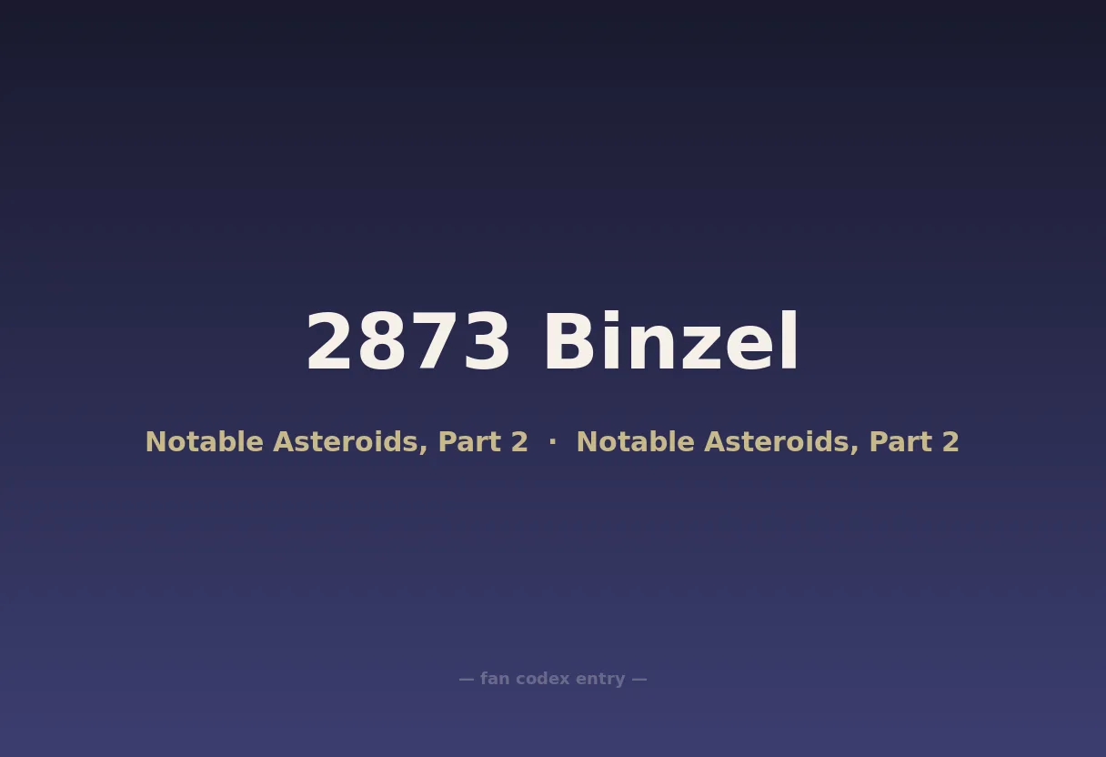 2873 Binzel