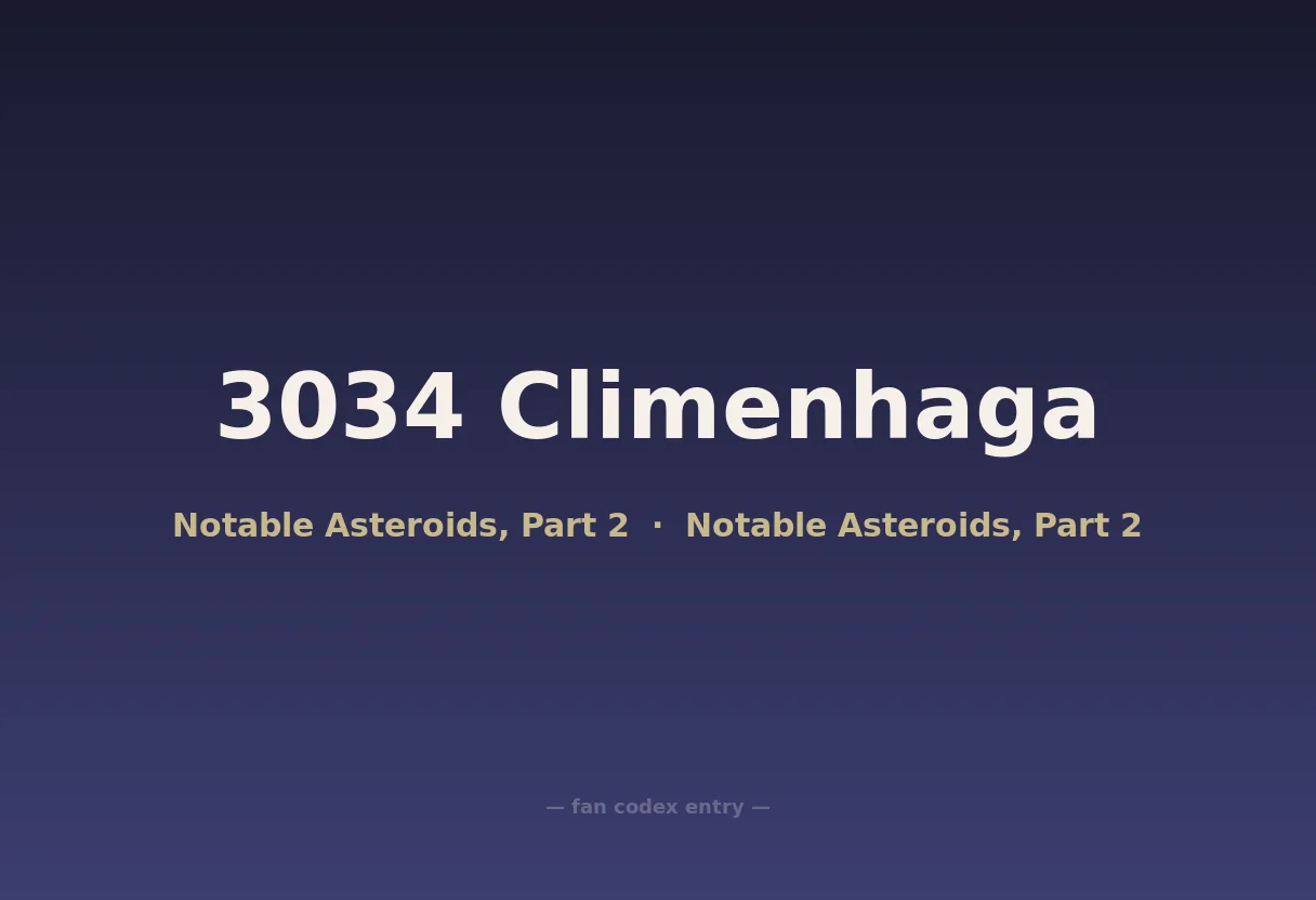 3034 Climenhaga