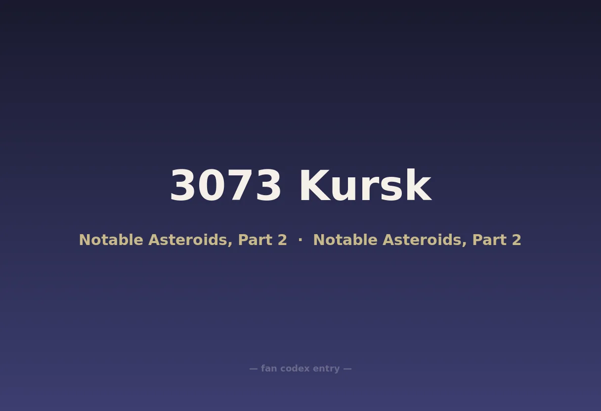 3073 Kursk