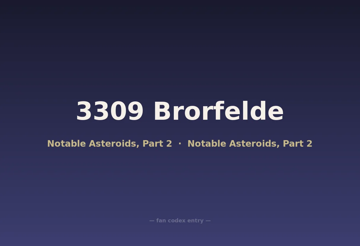 3309 Brorfelde