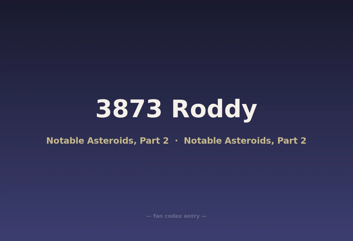 3873 Roddy