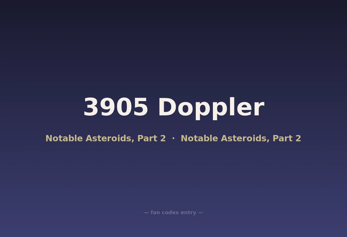3905 Doppler