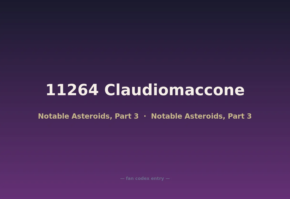 11264 Claudiomaccone