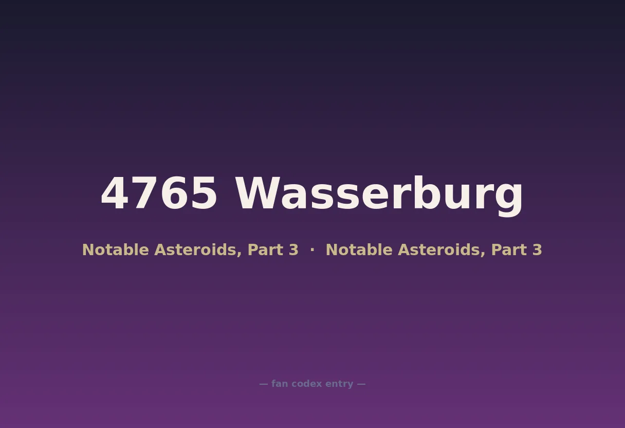 4765 Wasserburg